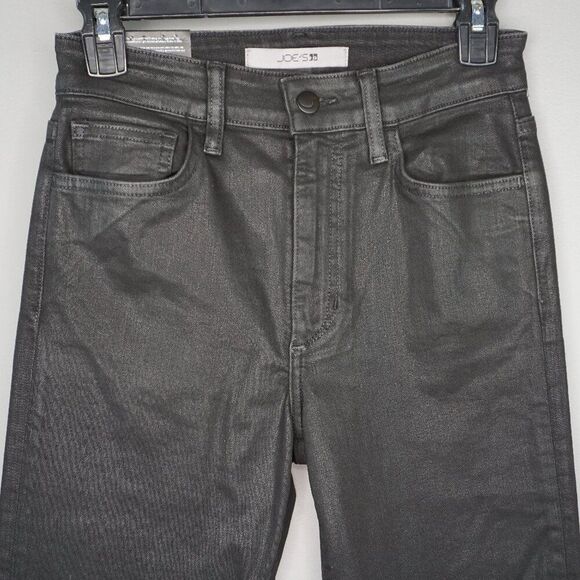 New Joe's Jeans High Rise Boot Cut Jeans in Black Coated size 26 - Picture 5 of 15